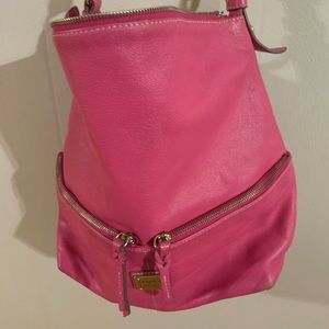 Hot pink/purple purse Dooney and Bourke.